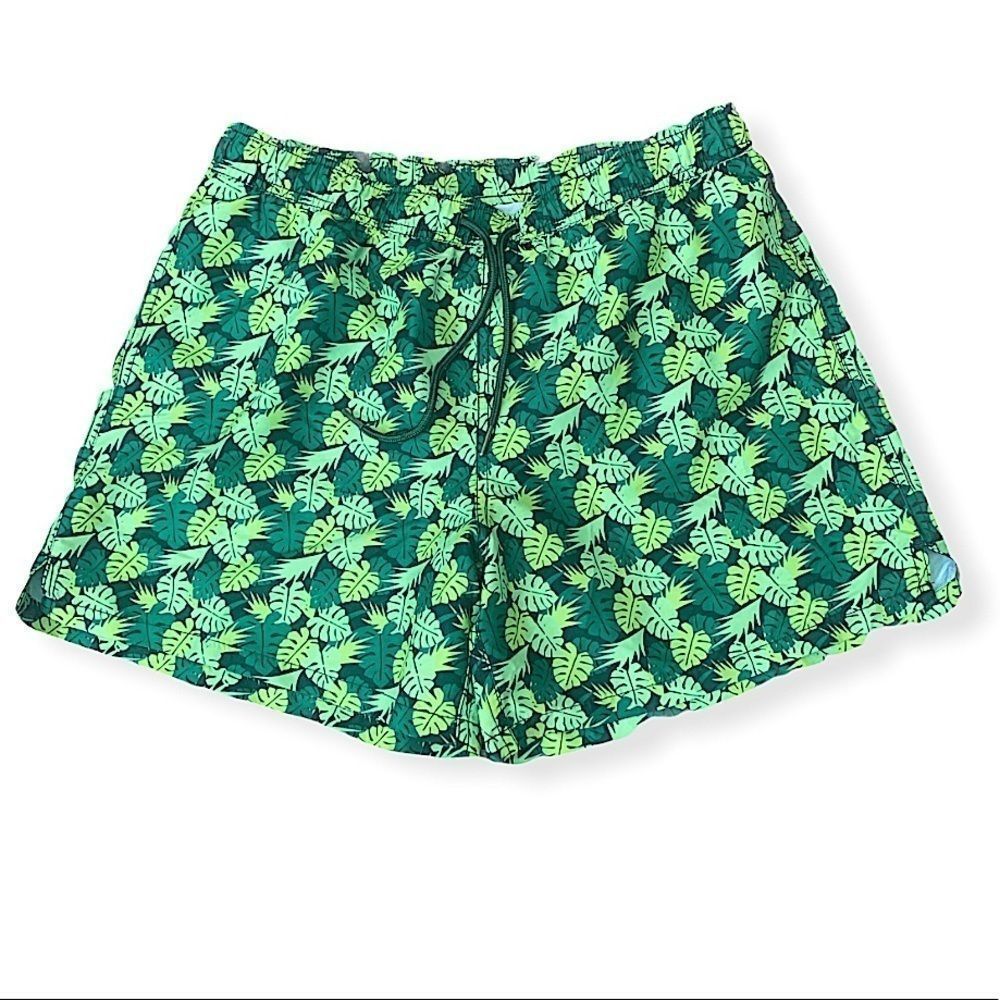 Happy Socks Tropical Palm Leaf Swim Trunks Large